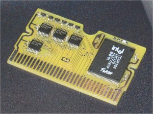 View of the GBA flashcart